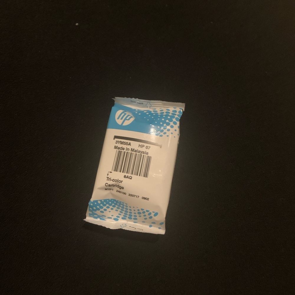 HP Blue and White Packaged Product